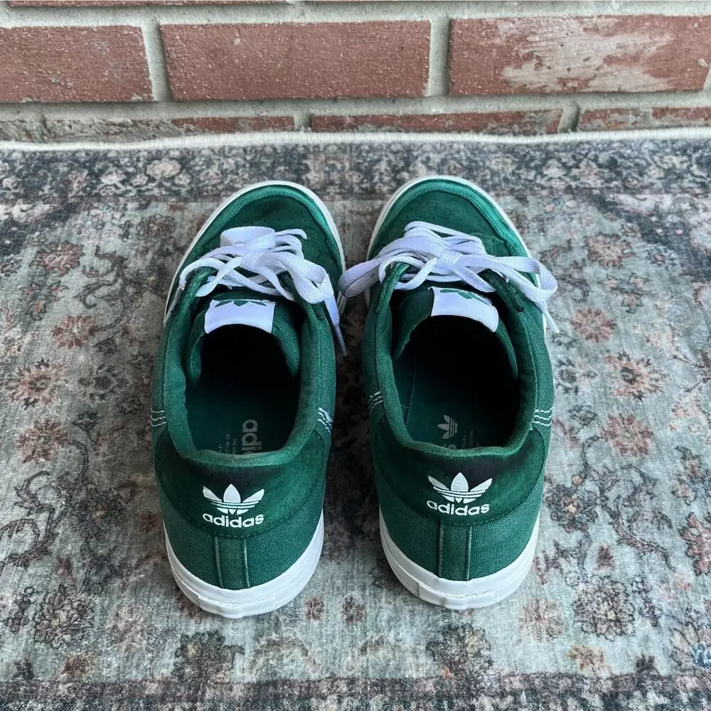 adidas Continental Vulc Collegiate Green / Men's 11.5 /White Skate Casual EG6734